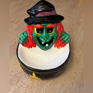 Halloween Vintage It’s Alive Candy Dish! Emits Eerie crackling Laugh! Works!
